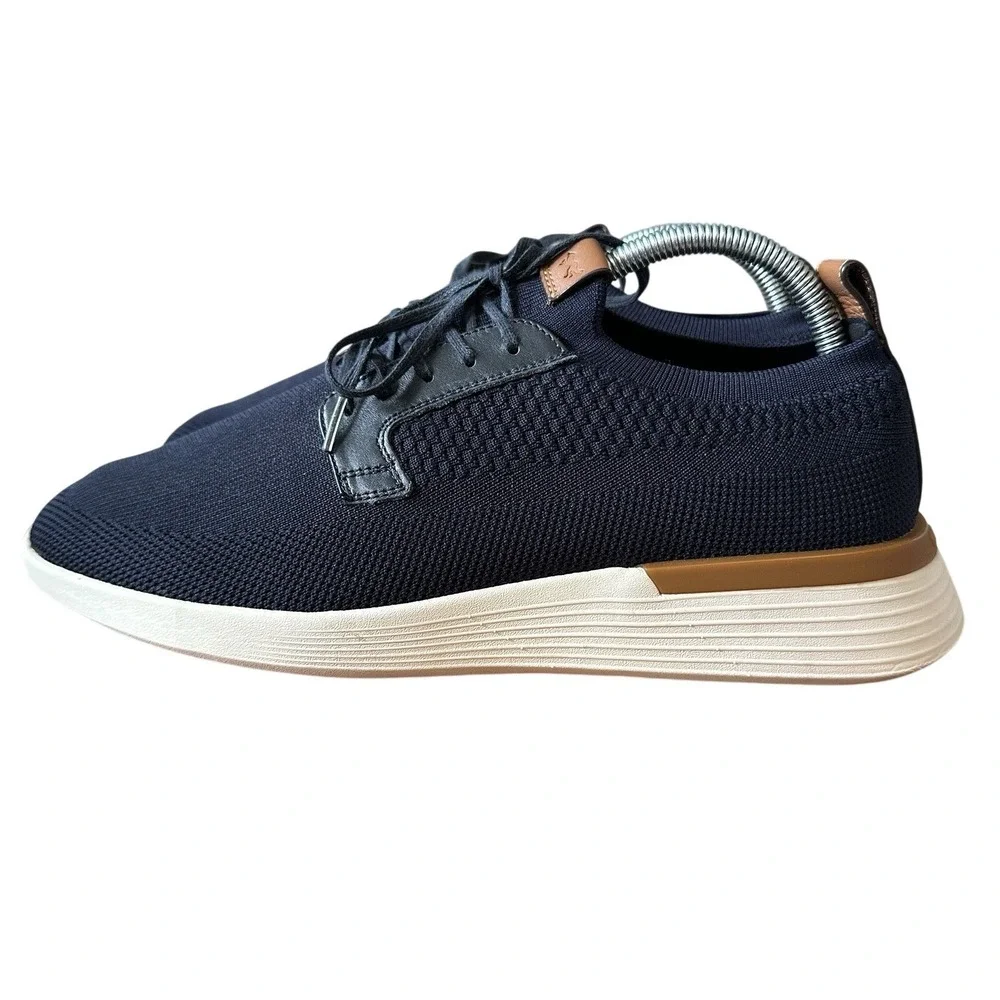 Wolf & Shepherd Swiftknit Derby Knit Mesh Hybrid Sneakers Mens 10 Navy Blue W12